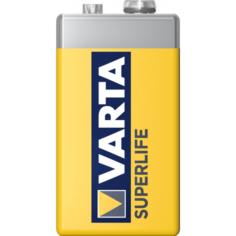 Varta Superlife 9V Batterie à usage unique Zinc-Carbone