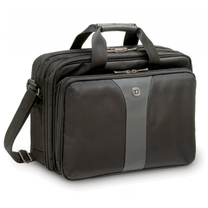 Wenger/SwissGear Legacy 16 notebook case 40.6 cm (16") Briefcase Black, Grey