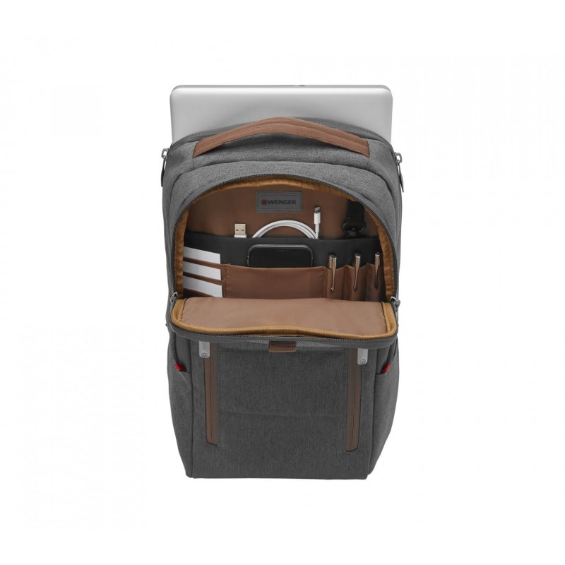 Wenger/SwissGear CityUpgrade 16" sacoche d'ordinateurs portables 40,6 cm (16") Sac à dos Gris