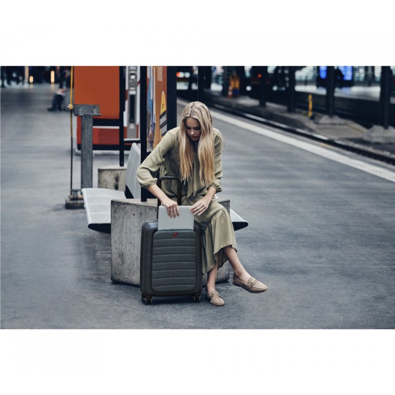 Wenger/SwissGear Syntry Chariot Noir, Gris 36 L Polycarbonate, Polyester