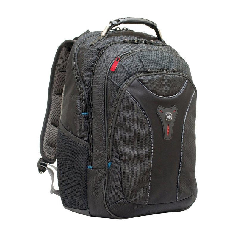 Wenger compatible Carbon Backpack black     bk 17,3 | 600637