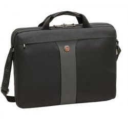 Wenger/SwissGear Legacy 17 notebook case 43.2 cm (17") Briefcase Black, Grey