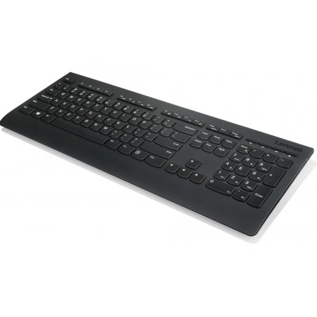 Lenovo 4X30H56854 clavier RF sans fil QWERTZ Allemand Noir