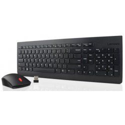 Lenovo 4X30M39472 keyboard Mouse included RF Wireless German Black