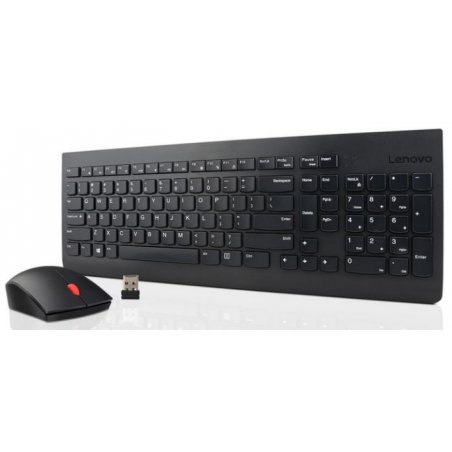 Lenovo 4X30M39472 keyboard Mouse included RF Wireless German Black