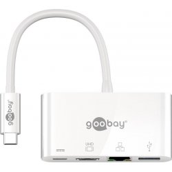 Goobay compatible USB-C Multiport-Adapter HDMI+ Eth | 62105