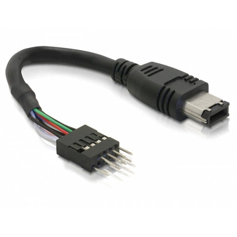 DeLOCK FireWire Cable 0,016 m Noir