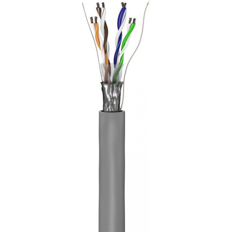 goobay Kabelrolle RJ45 Cat5e.FTP gy 100m