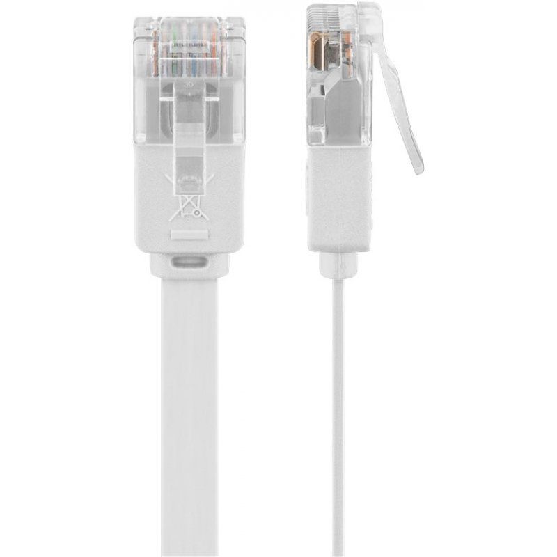 Goobay 93365 networking cable White 20 m Cat5e U/UTP (UTP)