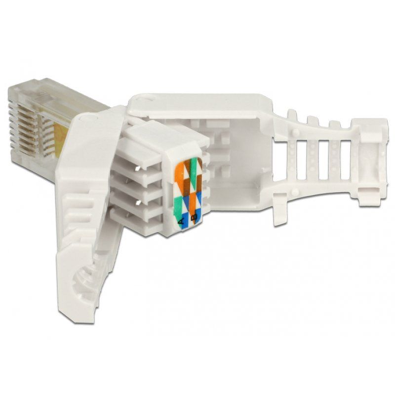 DeLOCK 86415 wire connector RJ-45 White