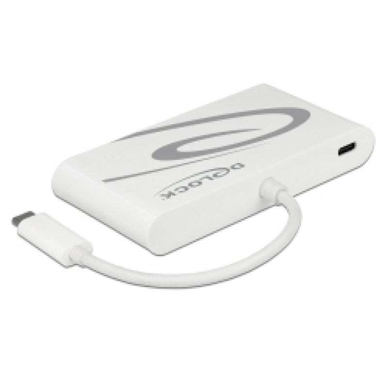 DeLOCK USB C 3.1-HDMI 4K,VGA,LAN,USB | Dockingstation