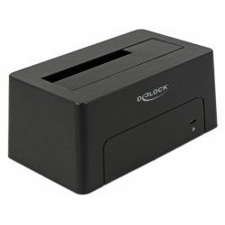 DeLOCK 63958 storage drive docking station USB 3.2 Gen 2 (3.1 Gen 2) Type-C Black