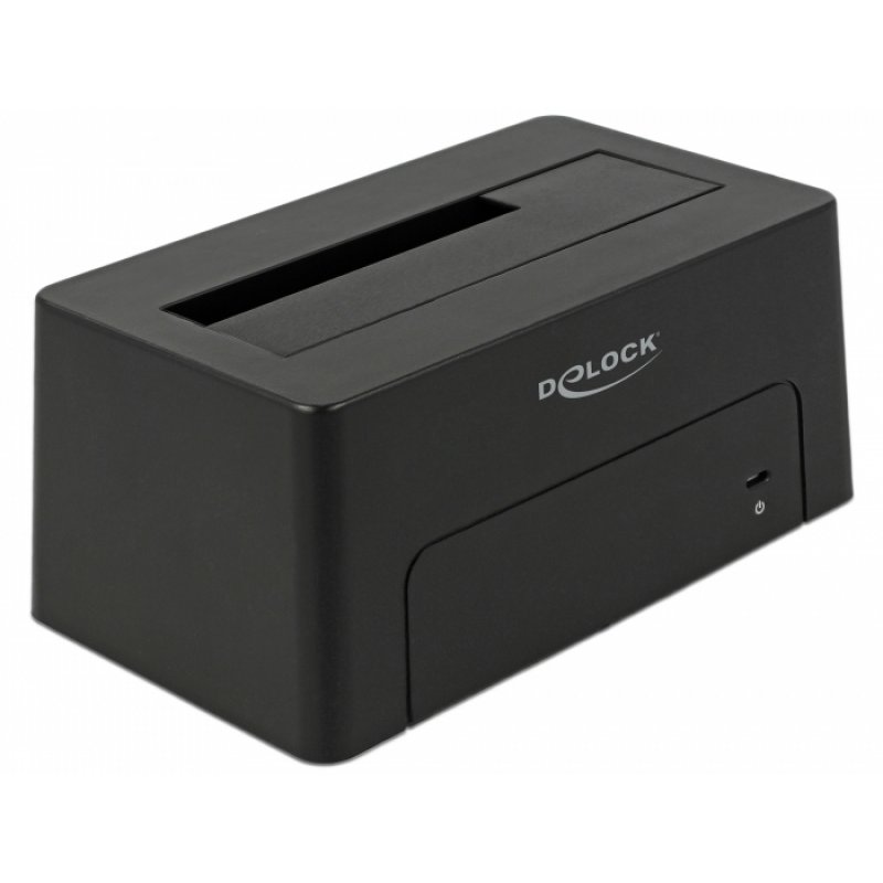 DeLOCK 63958 Station d'accueil de disques de stockage USB 3.2 Gen 2 (3.1 Gen 2) Type-C Noir