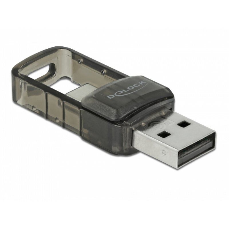 DeLOCK USB 2.0 Bluetooth 4.0 Adapter 2 in 1 USB Type-C™ or Type-A