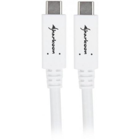 Sharkoon USB 3.1 C-C            wh 0,5m