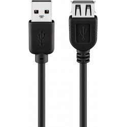 Goobay 68905 USB cable 5 m USB 2.0 USB A Black