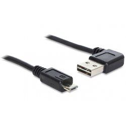 DeLOCK 2m USB 2.0 A - micro-B m/m USB cable USB A Micro-USB B Black