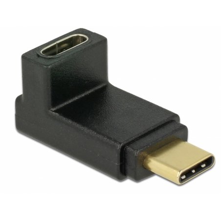 DeLOCK 65914 changeur de genre de câble 1 x USB Type-C Male 1 x USB 3.1 Gen 2 Type-C™ female Noir
