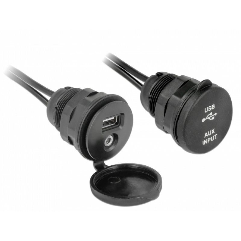 DeLOCK USB-A+Klinke St/Bu             2m | Klinke 3,5mm 4Pin