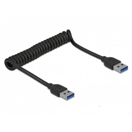 DeLOCK 85348 USB cable 1.2 m USB 3.2 Gen 1 (3.1 Gen 1) USB A Black