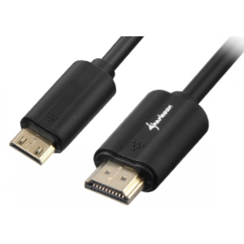 SHA  HDMI  - mini HDMI 4K       bk 2,0m | A-C