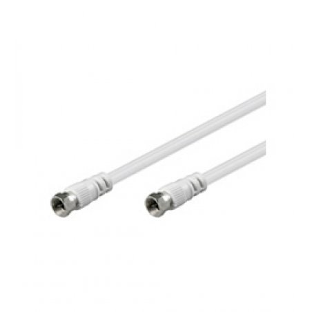 Mercodan RG59, 5m câble coaxial Blanc
