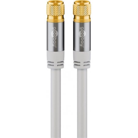 goobay SAT Antennenk. 135dB       wh  2m | 4x geschirmt