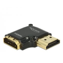 DeLOCK HDMI-A Stecker - Buchse 90° re