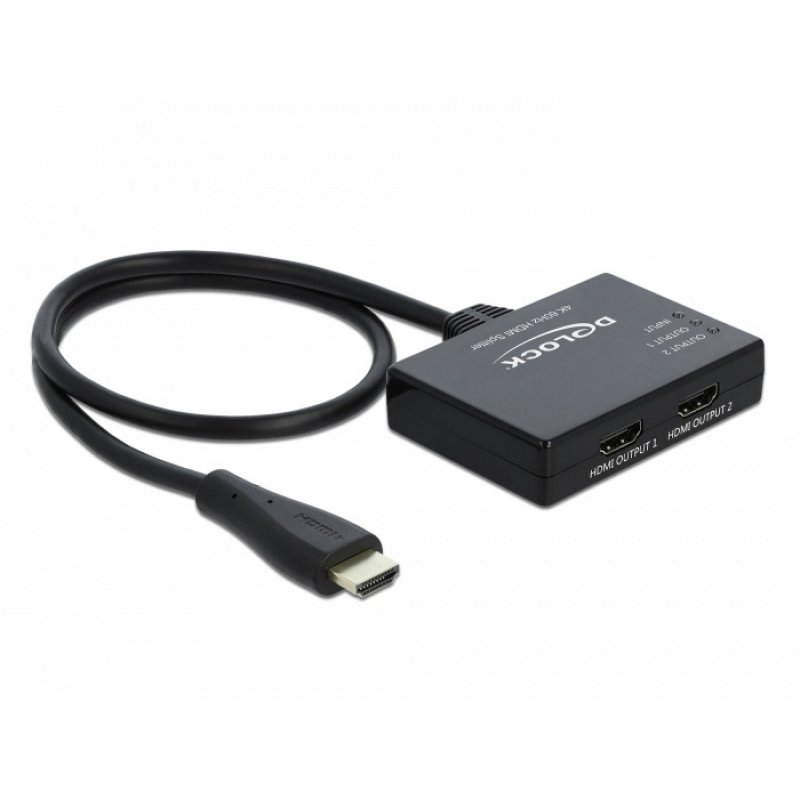 DeLOCK 87747 video splitter HDMI 2x HDMI
