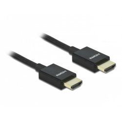 DeLOCK 85383 câble HDMI 0,5 m HDMI Type A (Standard) Noir