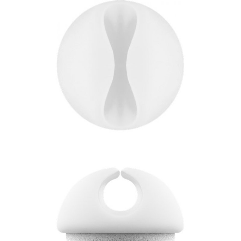 Goobay 95183 range-câbles Universel Support de câbles Blanc 5 pièce(s)