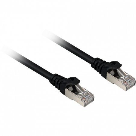 Sharkoon Cat.6a SFTP câble de réseau Noir 0,5 m Cat6a S/FTP (S-STP)