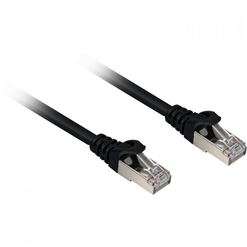Sharkoon Cat.6a SFTP câble de réseau Noir 20 m Cat6a S/FTP (S-STP)