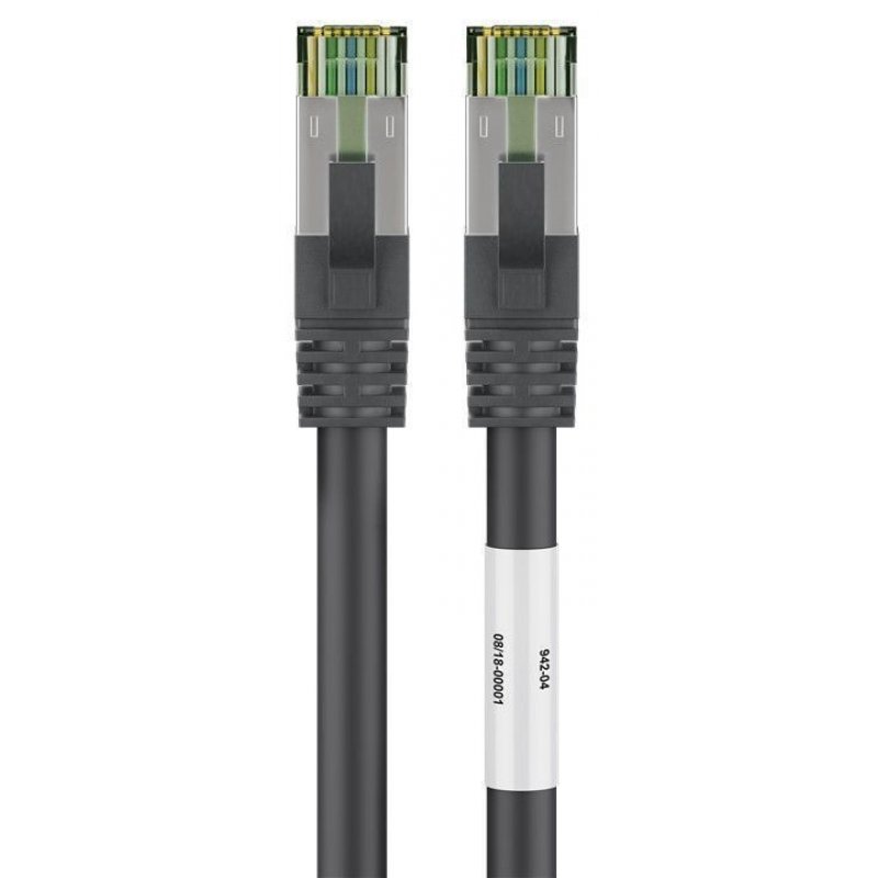 Goobay CAT 8.1 Patch Cord, S/FTP (PiMF), black, 2m