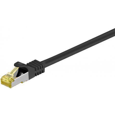 Goobay 91572 networking cable Black 0.25 m Cat7 S/FTP (S-STP)