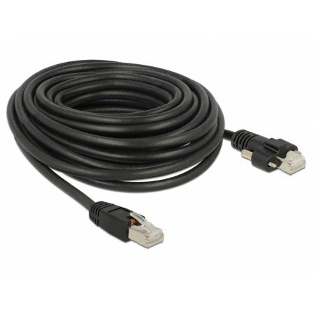 DeLOCK 85672 câble de réseau Noir 10 m Cat6 S/FTP (S-STP)