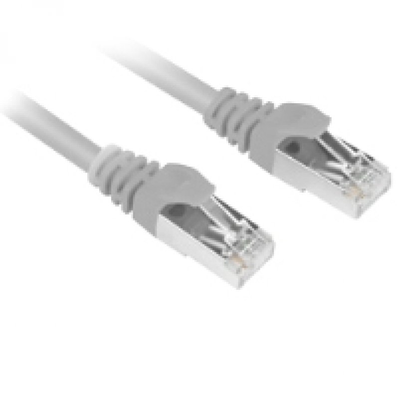 Sharkoon Cat6 SFTP 1m câble de réseau Gris S/FTP (S-STP)