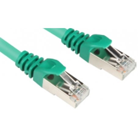Sharkoon 1.5m Cat.6 S/FTP networking cable Green Cat6 S/FTP (S-STP)