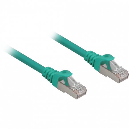 Sharkoon Cat.6a SFTP câble de réseau Vert 2 m Cat6a S/FTP (S-STP)