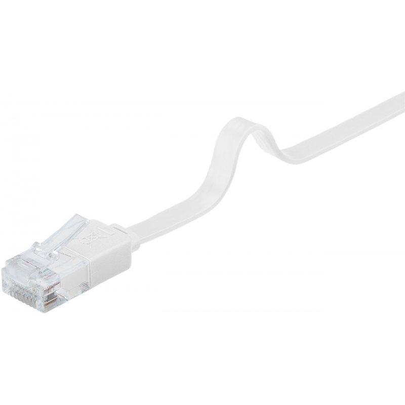 Goobay 95152 networking cable White 2 m Cat6 U/UTP (UTP)