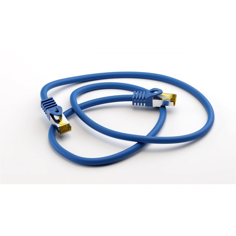 Goobay 91592 networking cable Blue 1.5 m Cat7 S/FTP (S-STP)
