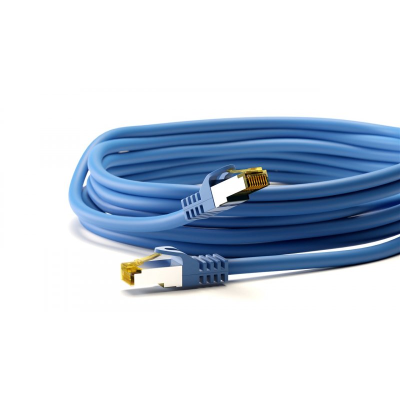 Goobay 91592 networking cable Blue 1.5 m Cat7 S/FTP (S-STP)