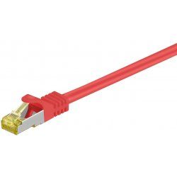 Goobay 91607 câble de réseau Rouge 2 m Cat7 S/FTP (S-STP)
