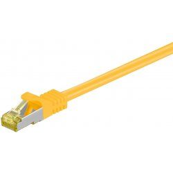 Goobay 91602 câble de réseau Jaune 2 m Cat7 S/FTP (S-STP)