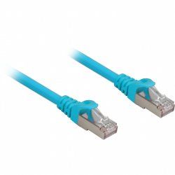 Sharkoon Cat.6a SFTP câble de réseau Bleu 0,25 m Cat6a S/FTP (S-STP)