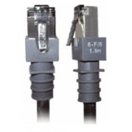 PatchSee Cat6 FTP 0.6m networking cable Black