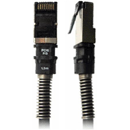 Patchsee compatible RJ45 CAT.6  FTP        bk  7,9m
