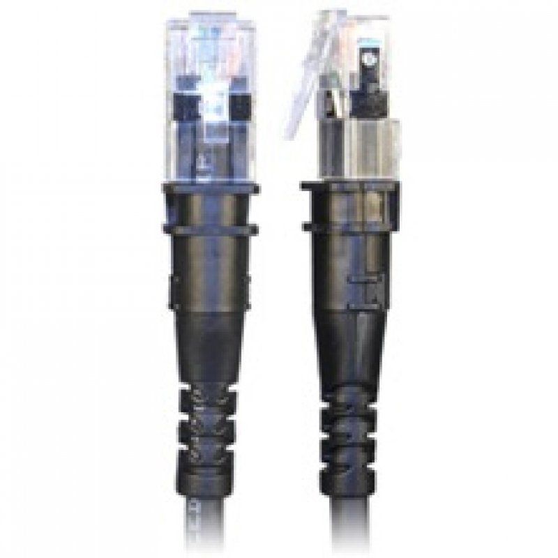 PatchSee TP-6A-U/5 networking cable Black 1.5 m Cat6a U/UTP (UTP)