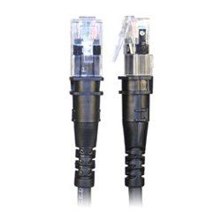 PatchSee TP-6A-U/16 networking cable Black 4.9 m Cat6a U/UTP (UTP)