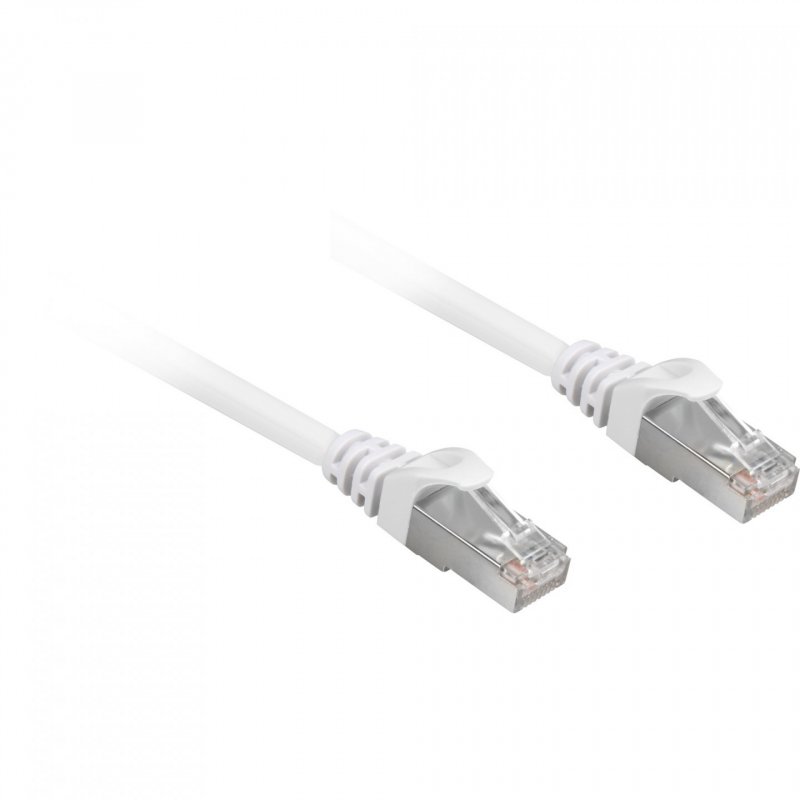 Sharkoon Cat.6a SFTP câble de réseau Blanc 0,25 m Cat6a S/FTP (S-STP)